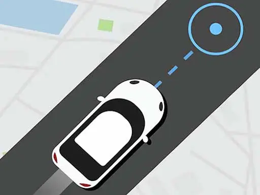A rideshare driver at the wheel, working a single app for income